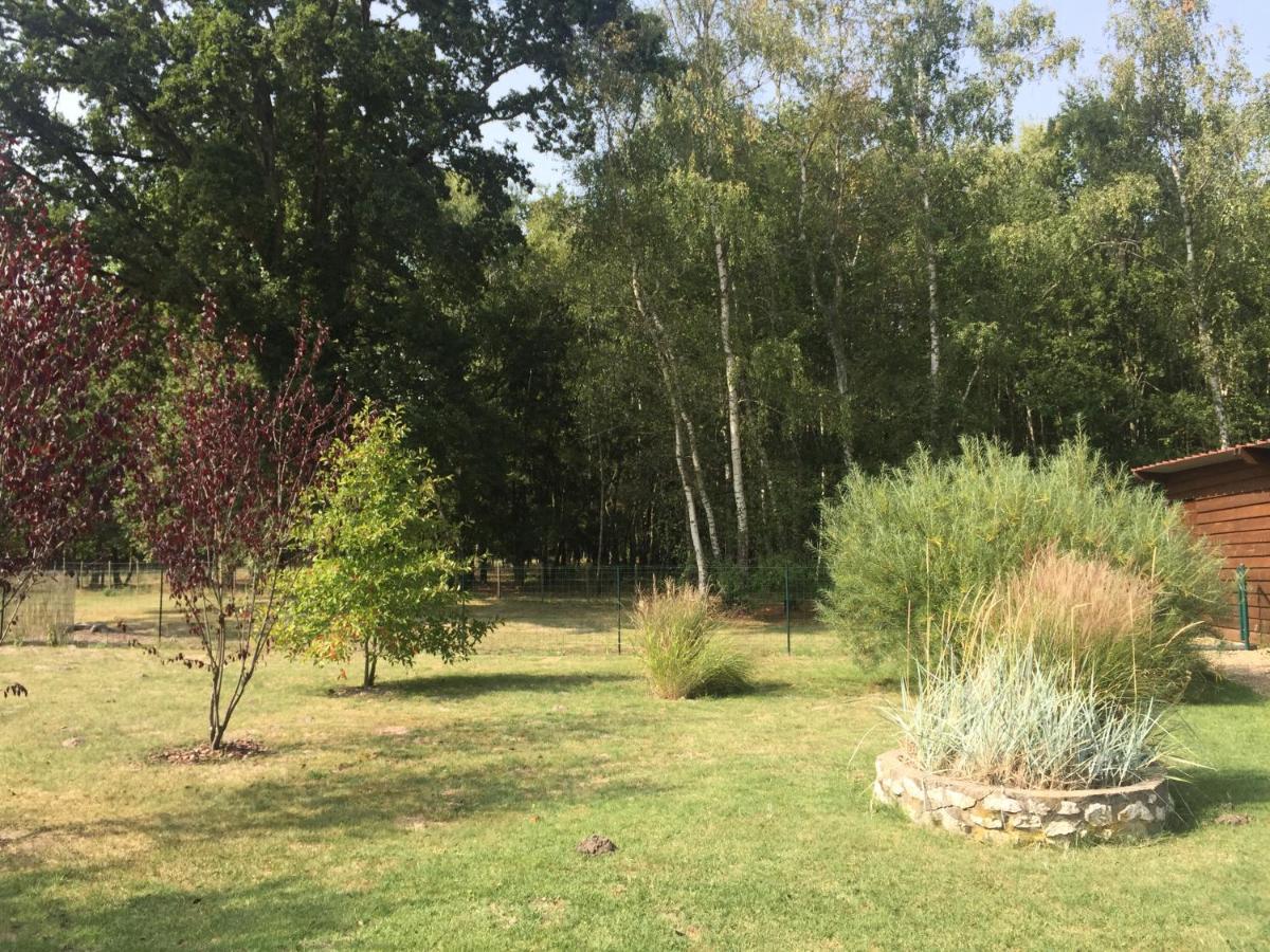 Roulottes Du Chalet Des Pins Rougeou ภายนอก รูปภาพ
