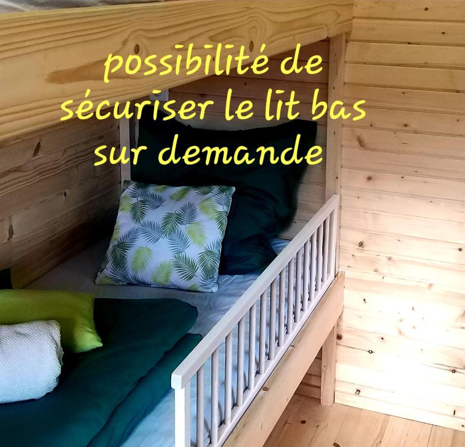 Roulottes Du Chalet Des Pins Rougeou ภายนอก รูปภาพ